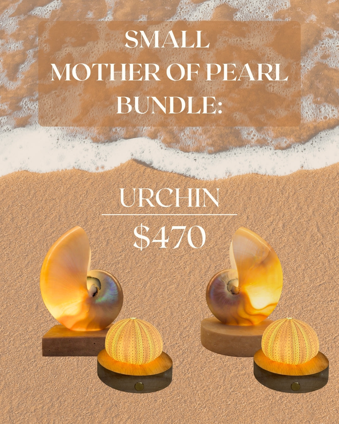Small Mother of Pearl Bundles