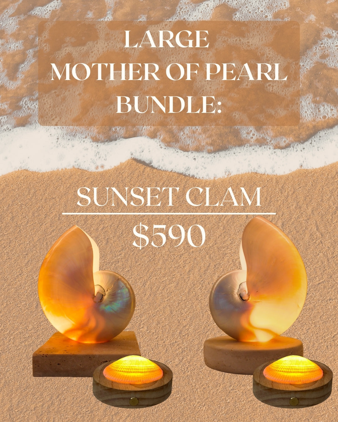Large Mother of Pearl Bundles